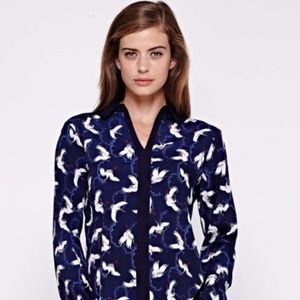 Japanese Crane Blouse